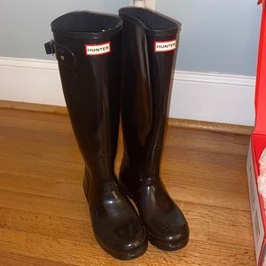 Hunter Women’s original tall gloss boots